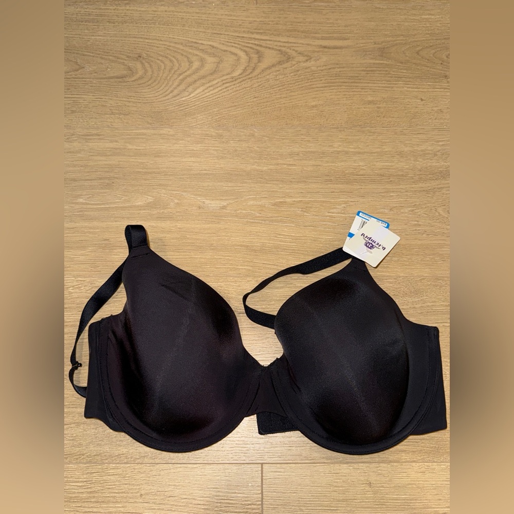 $48 NWT b.tempt'd Women's  Contour T-shirt Bra  Black 36DDD